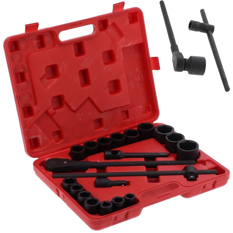 Thumbnail - Tiefer Griff Steckdosen Set 3/4 Zoll bis 2 Zoll Auto Reparatur