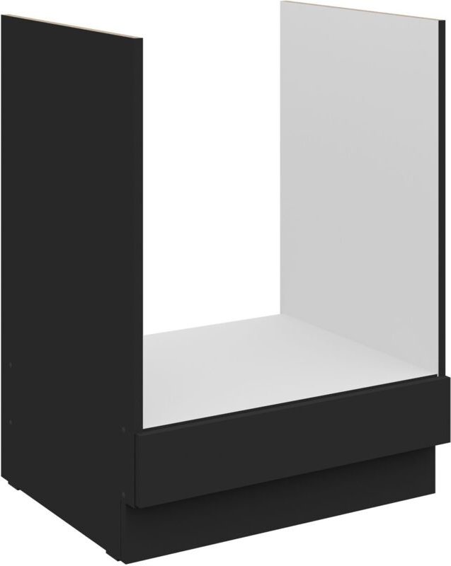 Küchen Preisbombe - Küchen Herdunterschrank 60 cm siena Schwarz Küche Küchenzeile Küchenblock