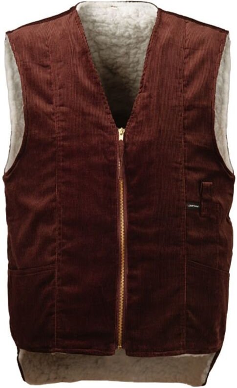 Protection Cordweste, Webfell, Gr. 3XL, braun - Craftland