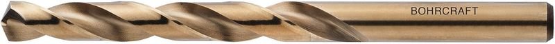 Bohrcraft - Metallbohrer Set DIN338RN - Spiralbohrer, hss Cobalt Bohrer mit Zylinderschaft ø 5mm, hss Co5 - 10 Stück