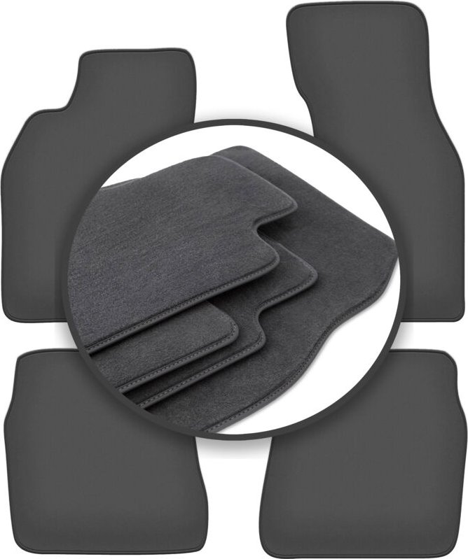 Premium-Fußmatten für: Audi A6 C5 4.2L Limousine, Kombi, Avant (1997-2004)