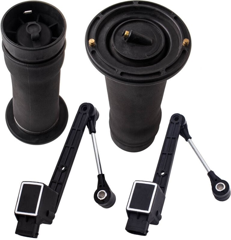 2x luftfederung + 2 x Hhe Niveausensor for Land Rover discovery 2 1998-2002