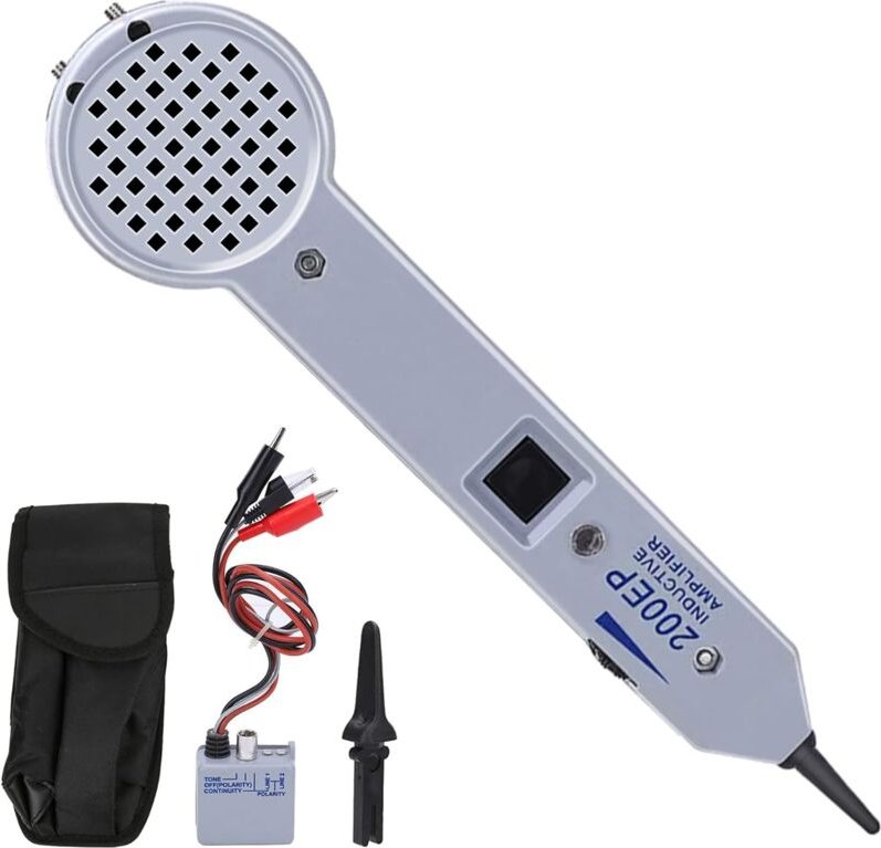 Audiogenerator-Kit, Netzwerkkabel-Messleitungsfinder, 200EP-Drahtverfolgungsschaltung, hochpräziser Kabeltester, Leitung...