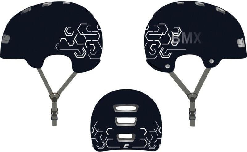 Helm bmx Plus Jump s/m schwarz Fahrradhelme - Fischer Fahrrad