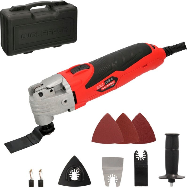 AFT - 300 Watt oszillierendes Multifunktionswerkzeug. Mit Zubehör 23.000 U/min