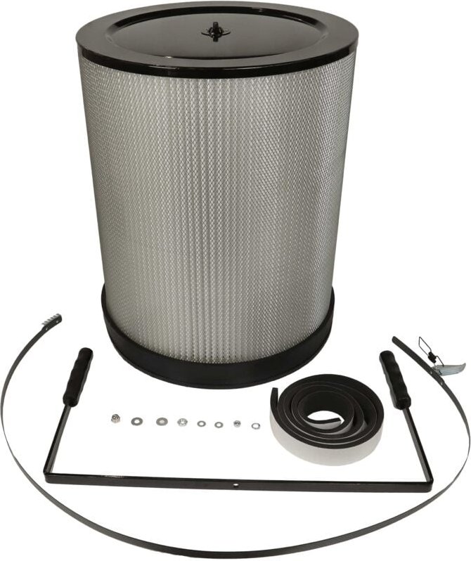 Feinstaubfilter kompatibel mit bamato AB-2530, AB-3900 Absauganlage - Feinstaub-Filterpatrone mit Reinigungsbürste - Vhb...