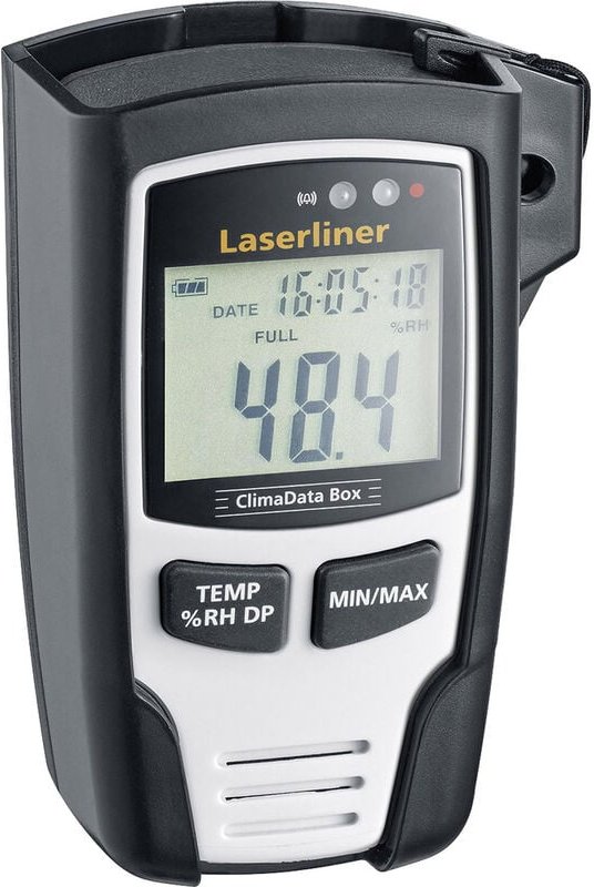 082.031A Luftfeuchtemessgerät (Hygrometer) 0 % rF 100 % rF Taupunkt-/Schimmelwarnanzeige - Laserliner