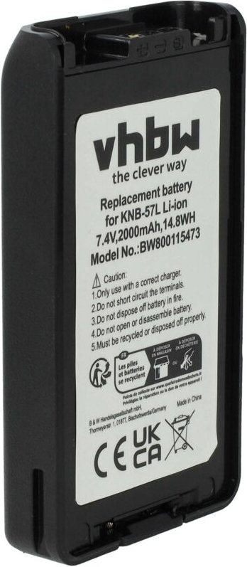 Vhbw - Akku kompatibel mit Kenwood TK-2170, TK-2170E, TK-2170E3, TK-2170M, TK-2173, TK-2360 Funkgerät, Walkie Talkie (20...