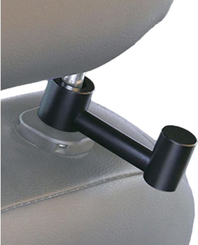 Lntyq - Auto Haltehaken, Auto Handhaken Robuster, um 360 Grad drehbarer Halter aus Aluminiumlegierung, Aufbewahrungs-Org...