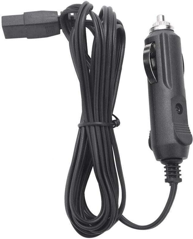 Ulisem2m 12V 2-Pin Ladekabel für Kühlbox, Kühlschrank, Zigarettenanzünder