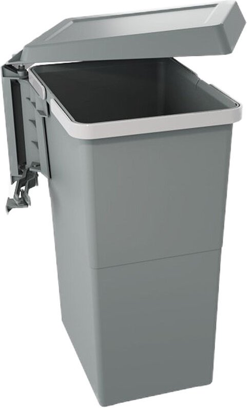 SOTECH Abfallsammler Elletipi Swing 2.0 ausschwenkbar dunkelgrau, ASG44 - 24 Liter