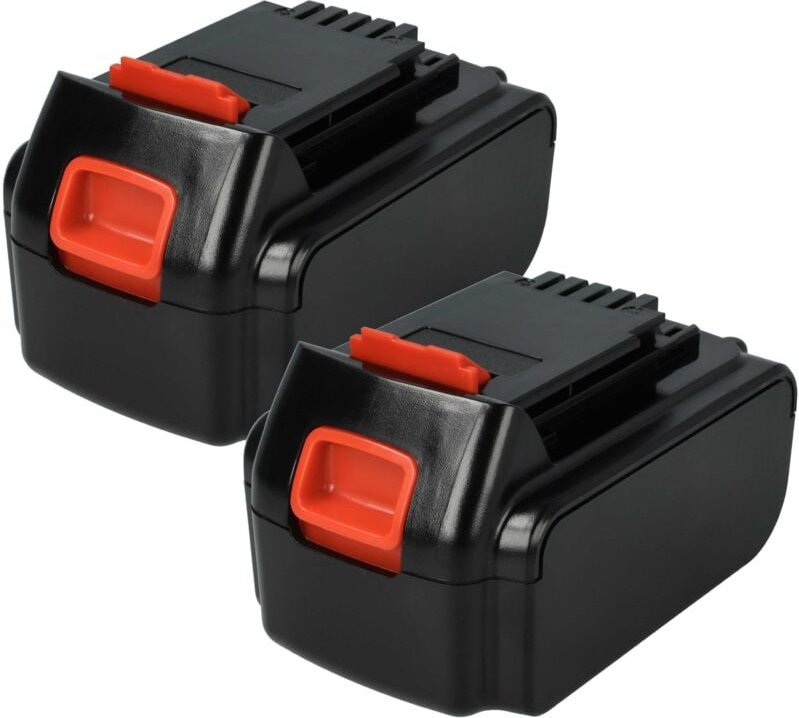 2x Akku kompatibel mit Black & Decker BDCH188N, BDCJS18, BDCR18, BDCDD18N, BDCDS18, BDCF18 Werkzeug (3000 mAh, Li-Ion, 1...