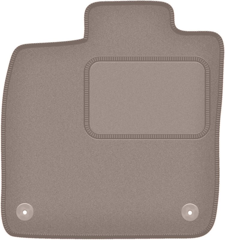 Beige Fahrermatte für: Skoda Enyaq iV SUV (2020-)