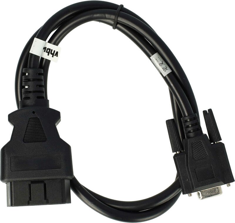 Vhbw - OBD2 Adapter RS-232 auf OBD2 16Pin kompatibel mit Skoda Fabia (1999), Fabia ii, Felicia (1994), Octavia (1996) Au...