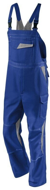 Kübler Workwear - Kübler Latzhose image dress new design kbl.blau/mittelgrau Gr. 27