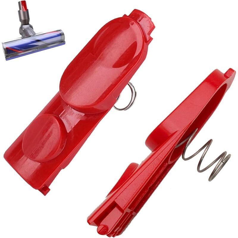 2er-Pack Federclip-Verriegelungsknöpfe für V6/V7/V8/V10/V11/V15 Staubsaugerteile und -ersatzteile, einfache Installation
