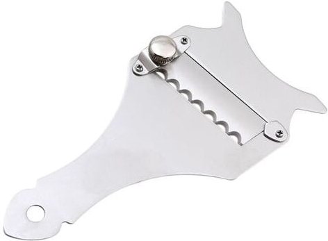 Tonchean - Trüffelreibe aus Edelstahl, praktischer Wellenklingenschneider für Schokolade, Käse, Pralinen, Edelstahl, 1 S...