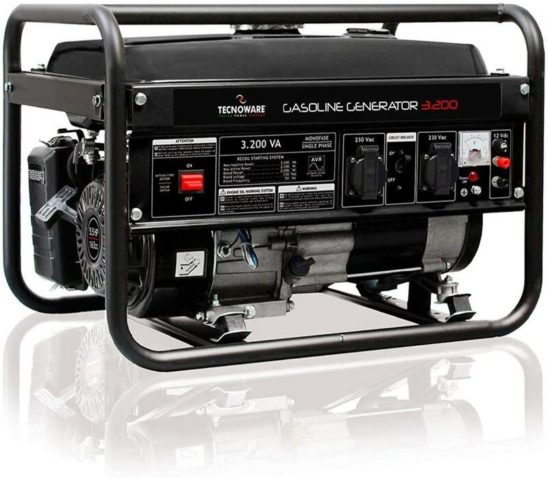 Tecnoware 3200VA Einphasen-Benzin-Generator FGE3200M