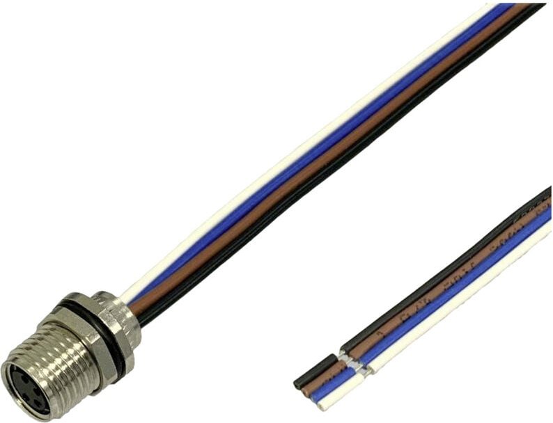 Bkl Electronic - 2701009 Sensor/Aktor Einbaubuchse M8 0.2 m Polzahl Sensoren: 3 1 St.