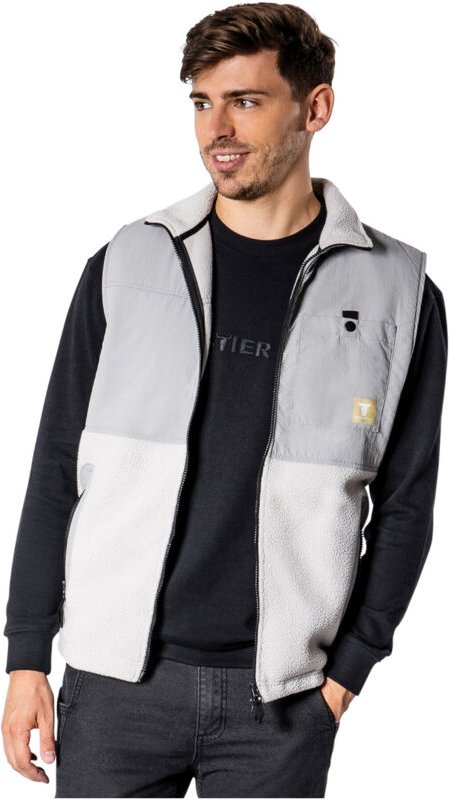 Sherpa Vest s Ice Grey - Stier