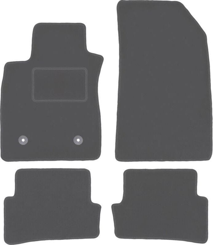Graphit-Fußmatten für: Renault Clio III Grandtour, Kombi, Schrägheck (2005-2012)