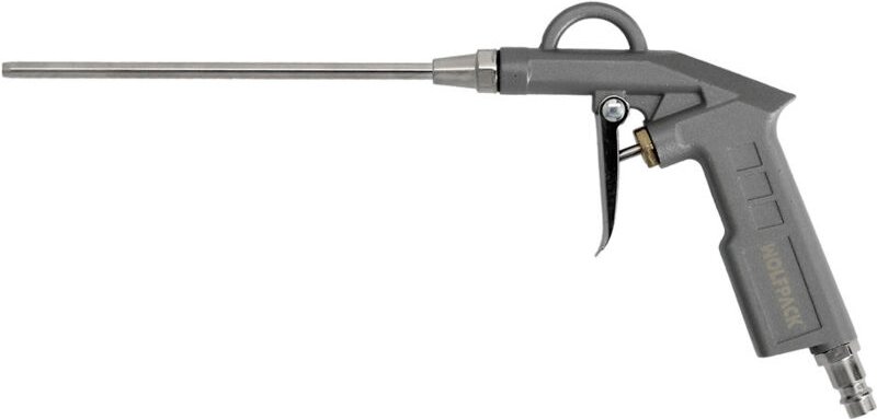 Pistola Soplado Con Canula Adaptador Rapido