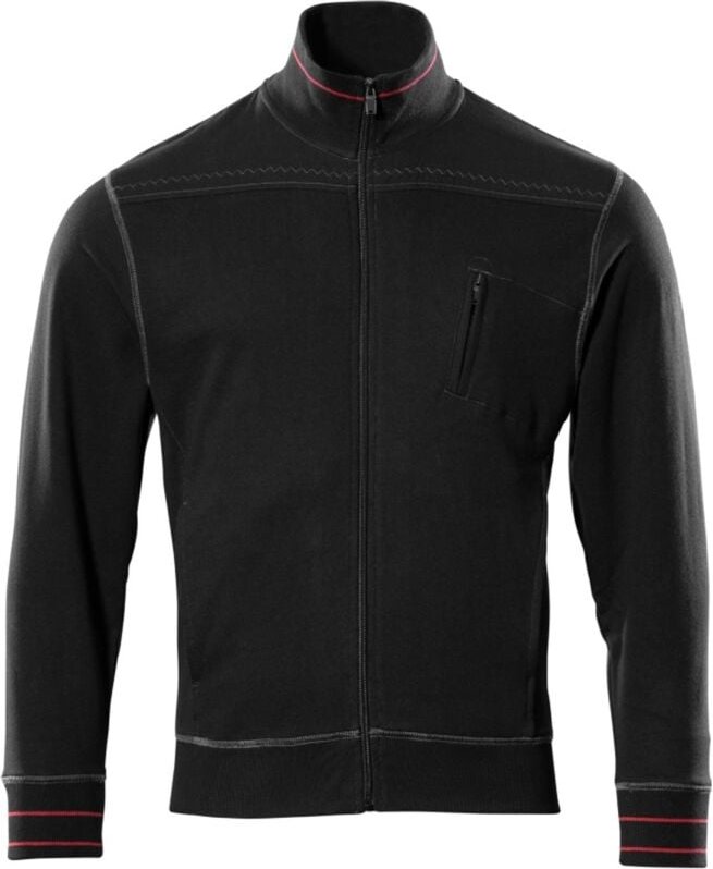 Mascot Sweatshirt CHANIA FRONTLINE mit Reißverschluss 50353 Gr. 2XL schwarz