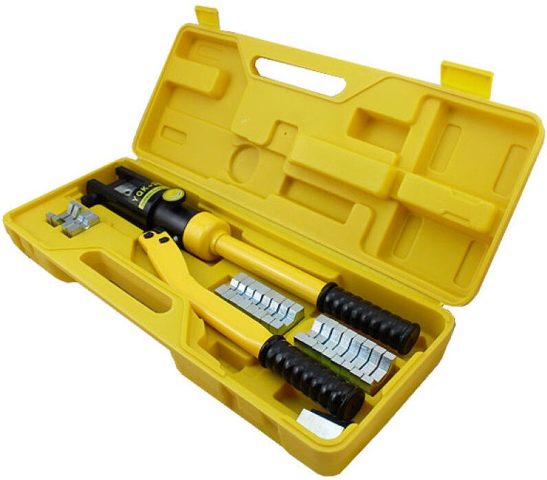 SWANEW Hydraulische Zange Kabelcrimpzange Presszange 16-300mm² Kabelschuhe Crimpzange