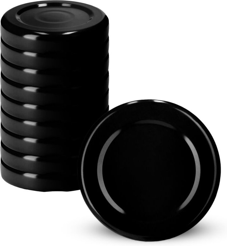 Deckel fi38 10er Pack schwarz - Kadax