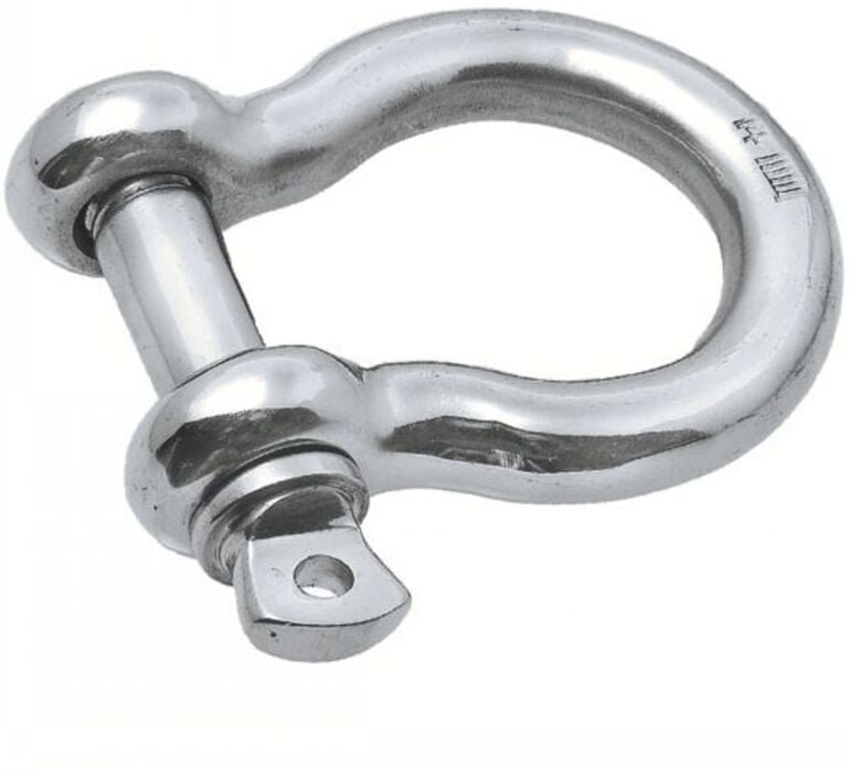 Thumbnail - Geschmiedete Lyre-Niete - Edelstahl A4 D6mm - 5er Pack