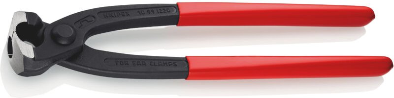 Knipex - 10 99 I220 Ohrklemmenzange schwarz atramentiert 220 mm