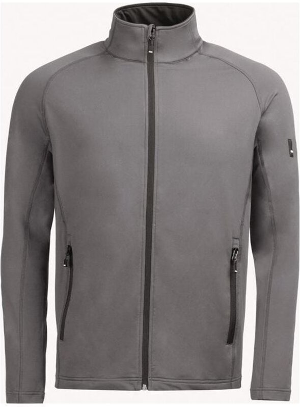 Fleecejacke kuno Größe xl grau