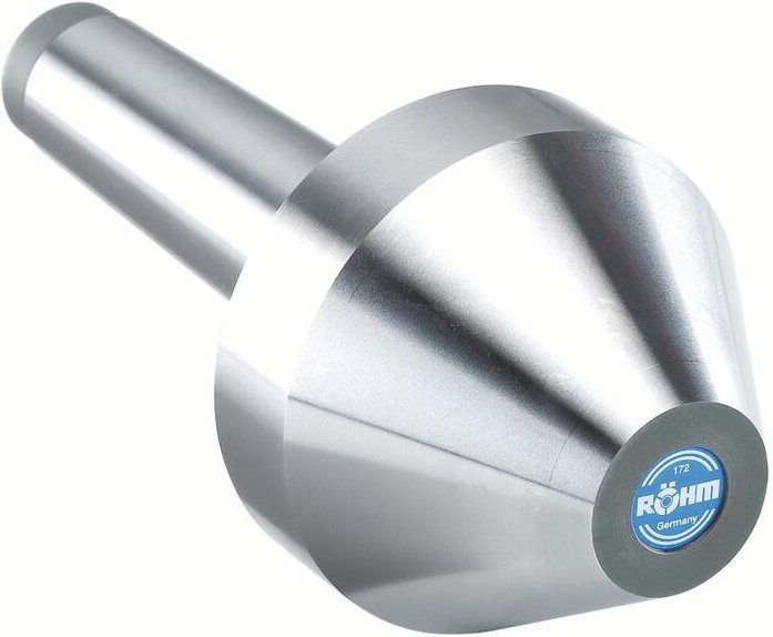 Röhm Mitlaufender Zentrierkegel, Aufnahme MK 4, Größe 172b, stumpf, 60° - 301558