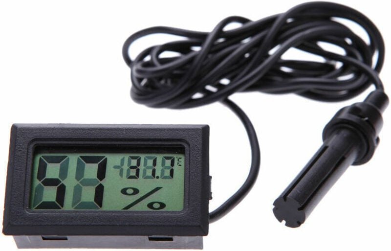 Shining House - Thermo-Hygrometer Minimales elektronisches Thermo-Hygrometer Thermo-Hygrometer mit Digitalanzeige und So...