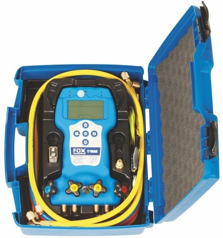 Digitalanalysator 4 Straßen TK109 Schlauchventile Sperre Fox-400-Adapter