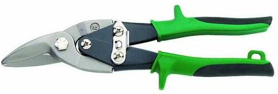 Figurenschere rechts mit Hebelübersetzung, für Edelstahlbleche geeignet, hrc 58-60, 01280240 - Freund