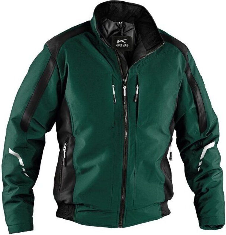 Thumbnail - Kübler Wetterblouson weather 1367 moosgrün/schwarz Gr. s