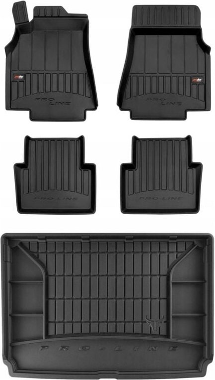 Thumbnail - SET 3D Gummimatten Mercedes A W169 HB 2004-2012 g