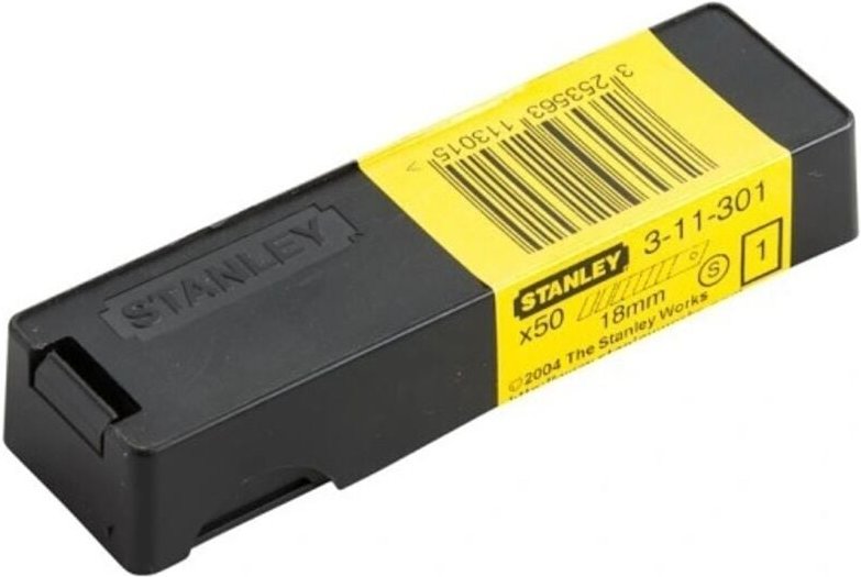 Abbrechklingen 18mm 50 Stück STANLEY 11-303