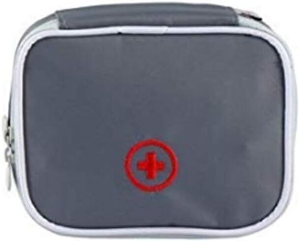 Alovez - Medizinisches Erste-Hilfe-Set, tragbare Überlebenstasche, leere medizinische Reisetasche, medizinische Aufbewah...