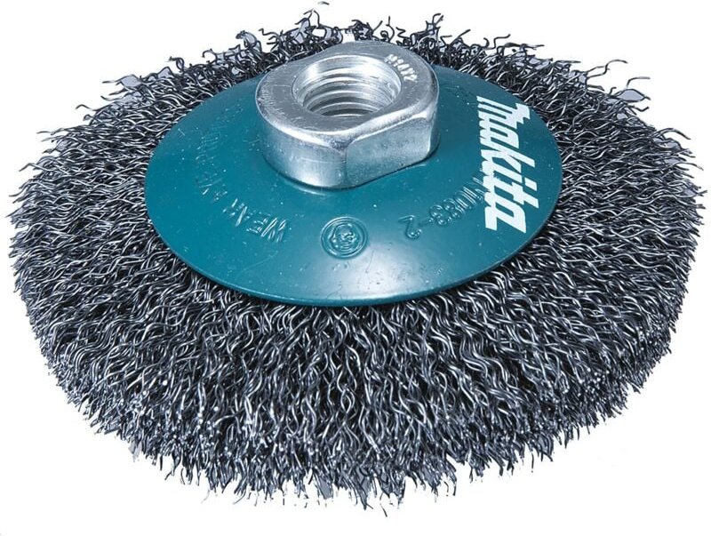 Kegelbürste 115xM14 gewellt inox - D-77562 - Makita