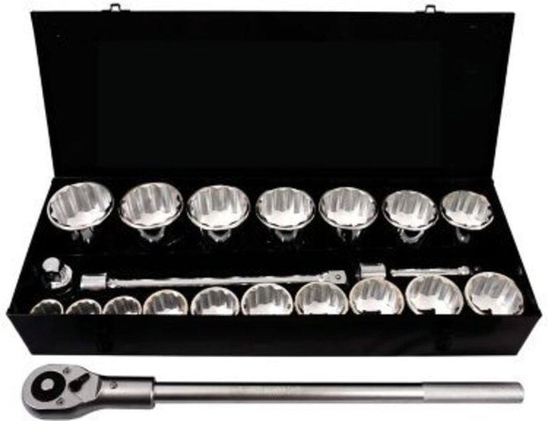 Projahn 1 Steckschlüssel Koffer 22-tlg.