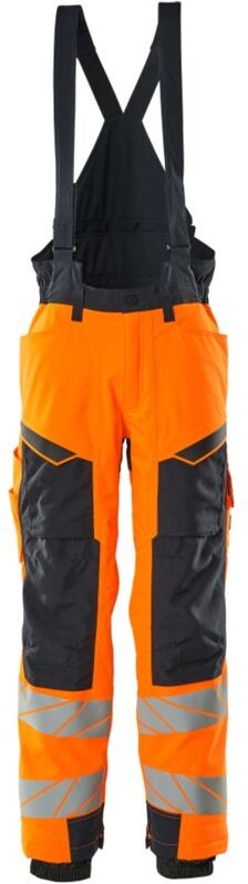 Winterhose 19090-449-14010 Gr. s hi-vis orange/schwarzblau - Mascot