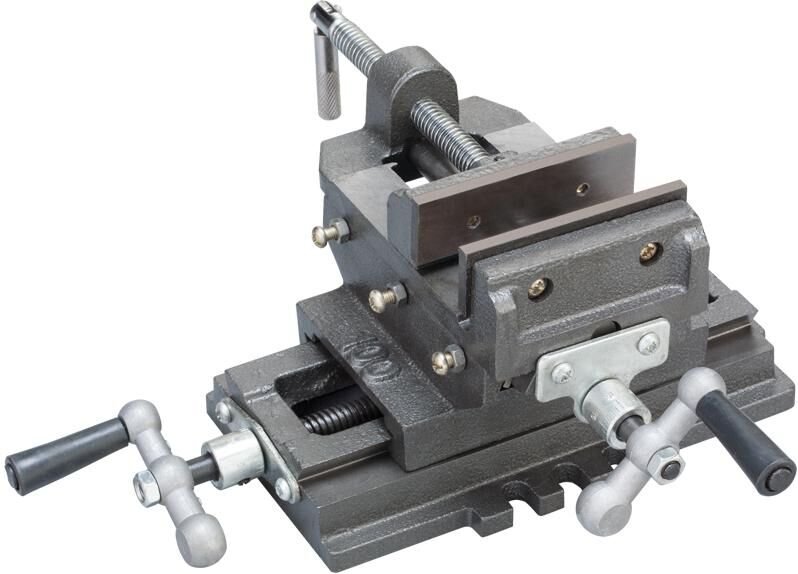 Kreuzschraubstock fur Bohrer 150 mm Fervi 0188/150