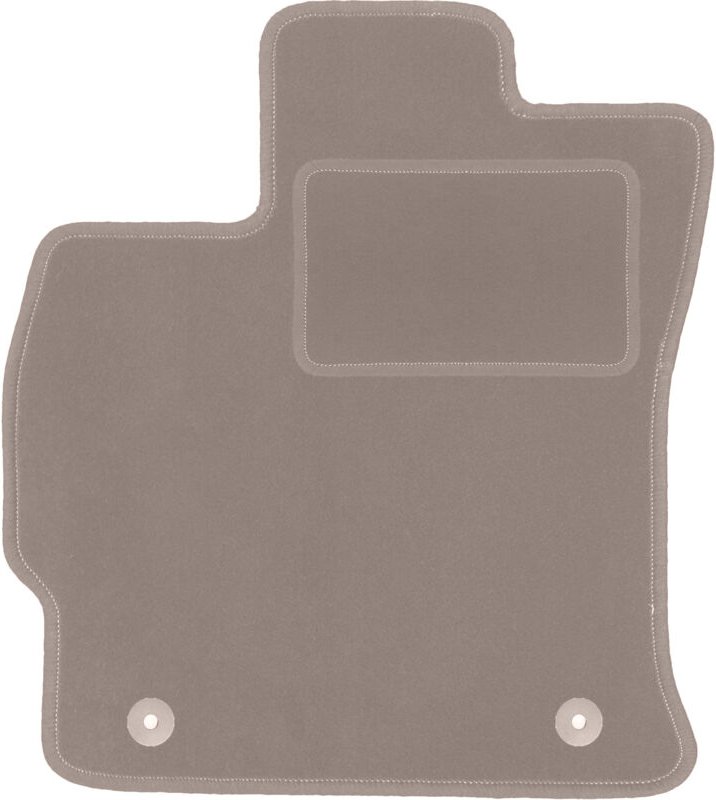 Beige Fahrermatte für: Toyota Prius III Plus Fließheck (2011-2015)