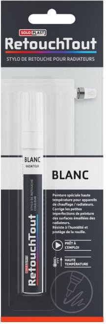Retuschierstift für Heizkörper Soloplast Weiß - 10ml