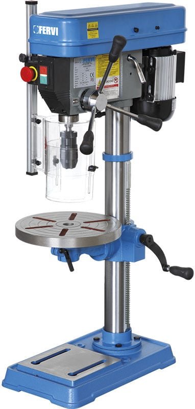 Tischbohrmaschine bohrmaschine variabler drehzahlregulierung Fervi 0012