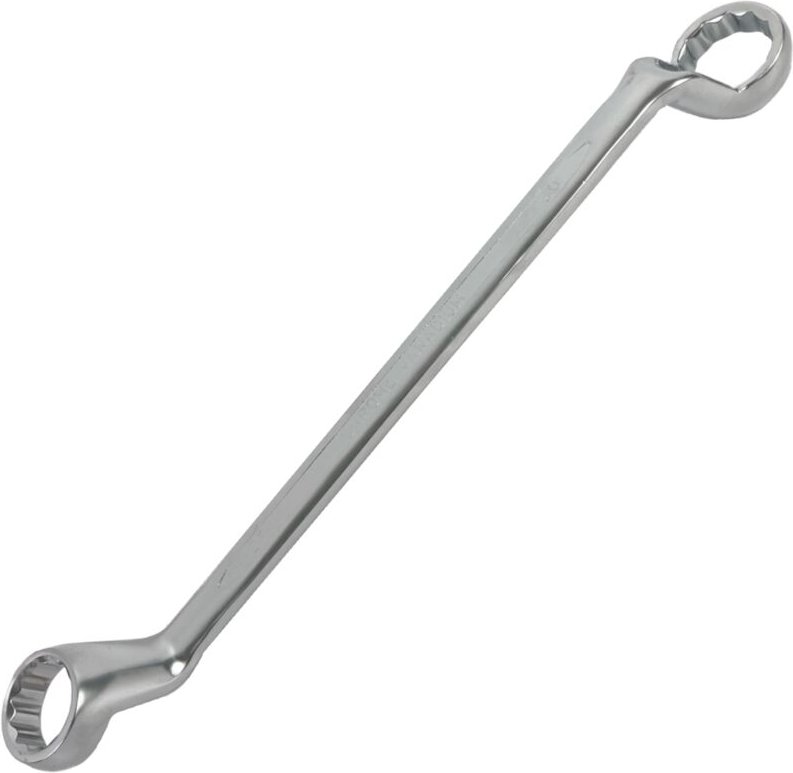 Gekröpfter Ringschlüssel 27x30 mm 75° CrV