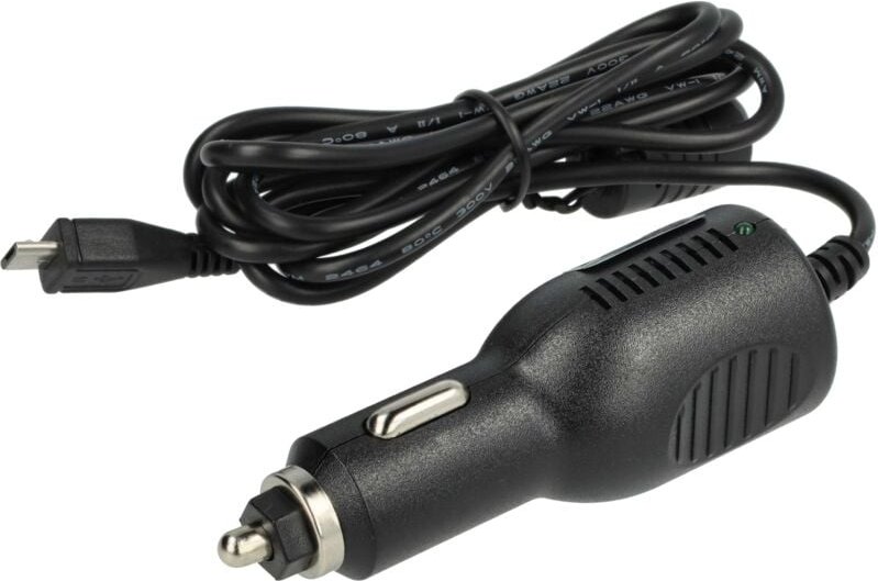 Vhbw - KFZ-Ladekabel kompatibel mit Becker Active 45, 50 Navigationsgerät - 12V Ladegerät Schwarz