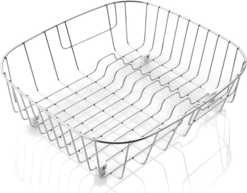 Pyramis - Geschirrkorb, Edelstahl für Becken 36,5 x 33,5 cm
